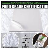 Sublimation White Butcher Paper - Sheets, 17x17 in, 100pcs