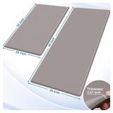 $56 StepRite Kitchen Mats Cushioned Anti-Fatigue Non-Slip 20x32+20x48
