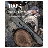 $190 TEDIDUWA Rustic Wood Floating Shelves Set of 4, 60-Inch, 150lb