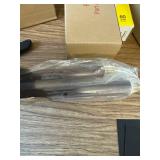 $100 Brightech Emma LED Floor Lamp with Wood Legs Walnut Brown