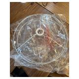 $100 Brightech Emma LED Floor Lamp with Wood Legs Walnut Brown