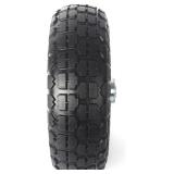 $57 AR-PRO 4-Pack 10-Inch Solid Rubber Tire Wheels, 4.10/3.50-4