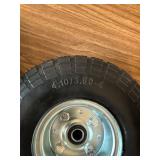 $57 AR-PRO 4-Pack 10-Inch Solid Rubber Tire Wheels, 4.10/3.50-4