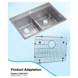 EBG1914 Stainless Steel Sink Grid Protectors for Elkay 19x14