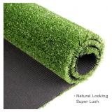 $148 GRASS EXPRESS Artificial Grass Turf 10x10 ft, 0.4" Pile