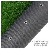 $148 GRASS EXPRESS Artificial Grass Turf 10x10 ft, 0.4" Pile