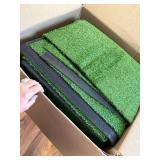 $148 GRASS EXPRESS Artificial Grass Turf 10x10 ft, 0.4" Pile