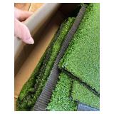 $148 GRASS EXPRESS Artificial Grass Turf 10x10 ft, 0.4" Pile