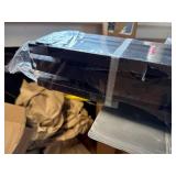 $57 14 Inch Queen Size Metal Bed Frame with Storage, Easy Assembly