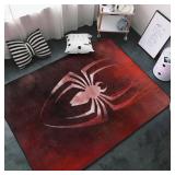 Red Spider AreaRug Gothic Spider Carpet Floor Mat 4 x 6