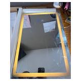 $48 LED Bathroom Mirror 16x24 Anti-Fog, Dimmable Front/Backlight