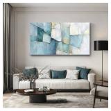 $90 Iallbin Abstract Canvas Wall Art for Living Room, Modern Paintings