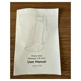 $169 Shiatsu Back Massage Chair Seat Cushion with Heat, 4D Kneading