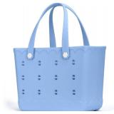 Armerssi Rubber Tote Bag for Women Large EVA Beach Bag Waterproof