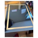 $66 Floisdace 24x36 LED Mirror with Lights, Anti-Fog Tempered Glass