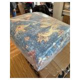 Vipfree Vintage 8x10 Washable Area Rug, Non-Slip Backing