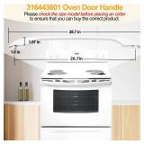 LXun 316443601 Oven Door Handle Replacement Fits Kenmore