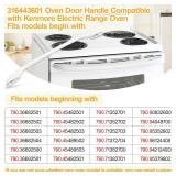 LXun 316443601 Oven Door Handle Replacement Fits Kenmore