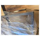 $55 Kingson Single Panel Fireplace Screen Standalone Pewter 37.8L, Dark Gre