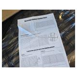 $87 10 Panels Garden Fence Animal Barrier, 33 in 24 ft Dog Fence