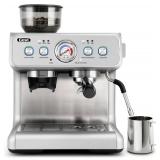 $430 Gevi Dual Boiler Espresso Machine with Grinder, 58mm Portafilter