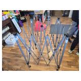 $126 CROWN SHADES 10x10 Pop Up Canopy Tent, Red, WITH Sidewalls.