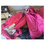 $126 CROWN SHADES 10x10 Pop Up Canopy Tent, Red, WITH Sidewalls.