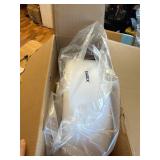 Carex Toilet Seat Riser, 5.5 in, Raised Seat Supports 300lbs