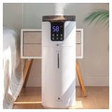 $130 Lacidoll 16L/4.2Gal Ultrasonic Humidifier, 1500 sq ft, White