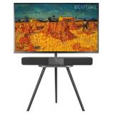 $76 ECOTINY Tripod TV Stand for 43 65 Inch LCD/LED, Height Adjustable