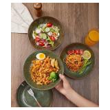 $161 Pokini 32-Piece Dinnerware Set with Pasta Bowls, Service for 8