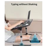 SAIJI Height & Angle Adjustable Laptop Stand for Bed