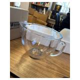 Glass Mixing Bowl 5 Qt for KitchenAid Stand Mixers with lid