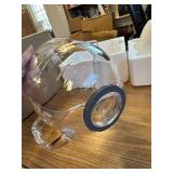 Glass Mixing Bowl 5 Qt for KitchenAid Stand Mixers with lid