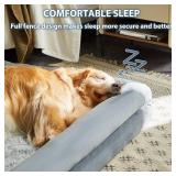 WNPETHOME XL Extra Large Dog Bed with Removable Waterproof Cover