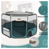 Dog Playpen Portable Pet Pen for Cat, Puppies, Rabbits, Chickens