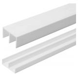 Two Pack 1/2" Panel Sliding Door Track - 36" Upper-Lower - Outwater