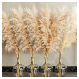 40-inch 20-Stem Natural Pampas Grass Decor for Wedding, Boho