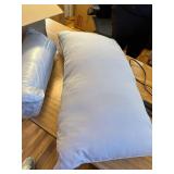MZOIMZO King Size Bed Pillows, Set 2, Cooling Down-Alt, Light Grey