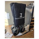 $104 57" L Collapsible Wagon Tailgate Brake, 500LBS, Wheels