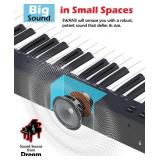 $199 NikoMaku Semi-weighted 88-Key Piano Keyboard with Stand, Case