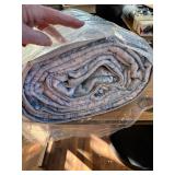 $210 FLYRUGGO Abstract 9x12 Area Rug - Washable, Non-Slip, Teal/Grey