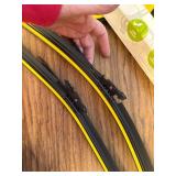 Tesla Model X Window Wiper Blade 28/18 in OE Accessories + Towel