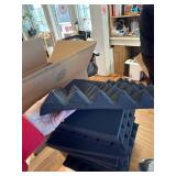 24 Pack 12x12x2in Pyramid Acoustic Foam Panels, High Density