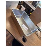 Kirecoo Stainless Steel Cat Litter Box XL - High Sided Non-Stick