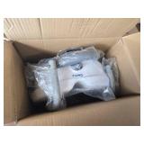 Carex E-Z Lock Raised Toilet Seat with Handles, 5" Riser