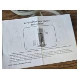 $153 Clivia Stainless Steel Vertical Sausage Stuffer Silver DualSpeed