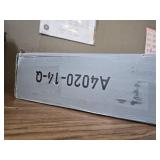 $57 14 Inch Queen Size Metal Bed Frame with Storage, Easy Assembly