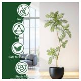 $99 Bailikang 5.7ft Artificial Jacaranda Tree Lifelike Green Leaves