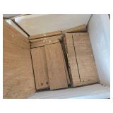 $140 TROJM Nightstand Set of 2, Faux Marble Top Tables with 2 Drawers